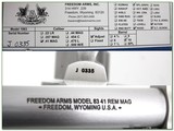 Freedom Arms Model 83 Premier Grade 10in 41 Mag in box! - 4 of 4