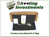 Freedom Arms Model 83 Premier Grade 10in 41 Mag in box! - 1 of 4