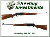 Browning BAR 1970 Belgium Grade 2 in 243 Winchester