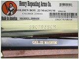 Henry Golden Boy 22 MAGNUM unfired in box! - 4 of 4