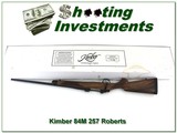 Kimber 84M Select Grade 257 Roberts XX Wood near new in box! - 1 of 4