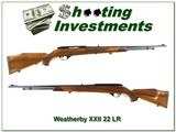 Weatherby XXII 22 auto Tube Honey Blond Exc Cond! - 1 of 4