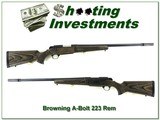 Browning A-Bolt II Varmint Laminated 223 Rem w/ BOSS - 1 of 4