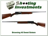 Browning A5 Sweet Sixteen 53 Belgium Exc! - 1 of 4