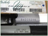 Weatherby Mark V Accumark 270 Wthy Exc Cond in box! - 4 of 4