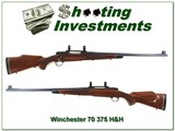 Winchester Model 70 375 H&H Exc Cond! - 1 of 4