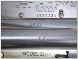 Remington Model 11 16 Ga 2 barrel set made off Browning A5 patents! - 4 of 4