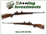 Sako L579 Forester in 243 Win Pre-Garcia Bofors Steel barrel - 1 of 4