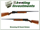 Browning A5 Sweet Sixteen 57 Belgium very nice - 1 of 4