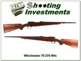 Winchester Model 70 New Haven made Carbine in 270 Win Exc Cond! - 1 of 4