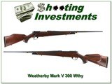 Weatherby Mark V Deluxe GERMAN Custom shop 26in 300!