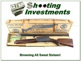 Browning A5 1953 Belgium Sweet Sixteen in original box!