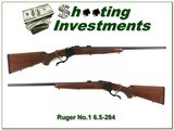 Ruger No.1 V in rare 6.5-284 Norma in as new condition!