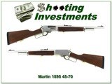 Marlin 1895 GS Stainless Walnut Guild Gun JM Marked Exc COnd! - 1 of 4