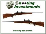 Browning BBR 270 Win! - 1 of 4