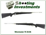 Winchester Stainless New Haven Made 30-06 Classic with BOSS Exc Cond - 1 of 4