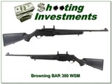 Browning BAR Stalker hard to find 300 WSM!