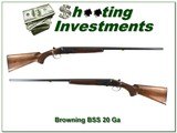 Early Browning BSS 20 Ga made in 1973 28in barrels!