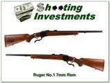 Ruger No.1
Varmint 7mm pre-warning Red Pad!