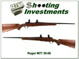 Ruger M77 Pre-Warning Red Pad 30-06 Exc Cond!