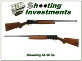 1970 Belgium Browning A5 20 Ga top collector!