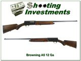 Browning A5 Light 12 63 Belgium 12 Ga