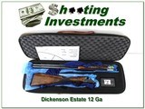 Dickinson Arms Estate 12 Ga SxS 28in NIB!