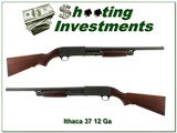 Ithaca 37 12 Ga Riot Shotgun Collector Cond!