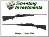 Savage Model 111 in VERY hard to find 7mm RUM Exc Cond - 1 of 4