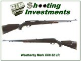 Weatherby XXII 22 LR early tube SN 498!