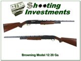 Browning Model 12 20 Ga! - 1 of 4