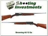 Browning A5 1950 Belgium made Light 12 rare Cylinder barrel! - 1 of 4