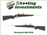 Browning A-Bolt Stainless Stalker in 30-06! - 1 of 4
