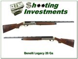 Benelli Legacy 20 Ga 26in with 5 choke tubes!