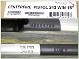 Weatherby Mark V CFP 243 Win Pistol in box! - 4 of 4