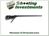Winchester 70 270 Win Classic Featherweight complete barreled action - 1 of 4