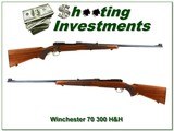 Winchester pre-64 Model 70 300 H&H made in 1952 collector! - 1 of 4