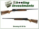 Browning A5 Light 20 73 Belgium Exc Cond! - 1 of 4