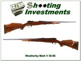 Weatherby Mark V Deluxe 9-lug 30-06 Exc Cond! - 1 of 4