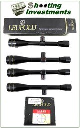 Vintage GLOSS Leupold M8 24X Gloss Varmint rifle scope w/ AO like new in box - 1 of 1