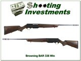 Browning BAR Safari 338 Win with BOSS Top Condition!!!! - 1 of 4