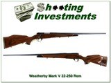 Weatherby Mark V Varmintmaster RARE 26in 22-250 Rem - 1 of 4