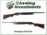 Remington 11-87 Premier Dale Earnhart 20 Ga Exc Cond - 1 of 4