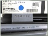 Browning A-Bolt II RARE 25 WSSM like new in box 2 mags - 4 of 4