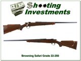 Browning Safari Grade 1965 made 22-250 Heavy Barrel! - 1 of 4