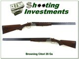 Browning Citori Ultra XS 20 Ga 30in ported Exc Cond