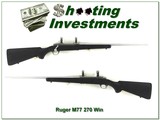 Ruger M77 Mark II Stainless all-weather 270 Win - 1 of 4