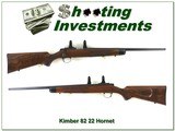 Kimber of Oregon Model 82 Super America in 22 Hornet - 1 of 4