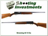 Browning A5 Light 12 62 Belgium Blond 28in VR Mod