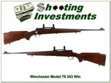 Winchester 70 Featherweight pre-64 1955 made 243 Win - 1 of 4